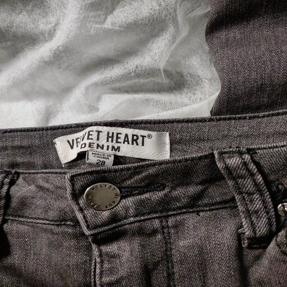 Velvet Heart Alisia Snake Stripe Skinny Jean Size 28 - Picture 6 of 10